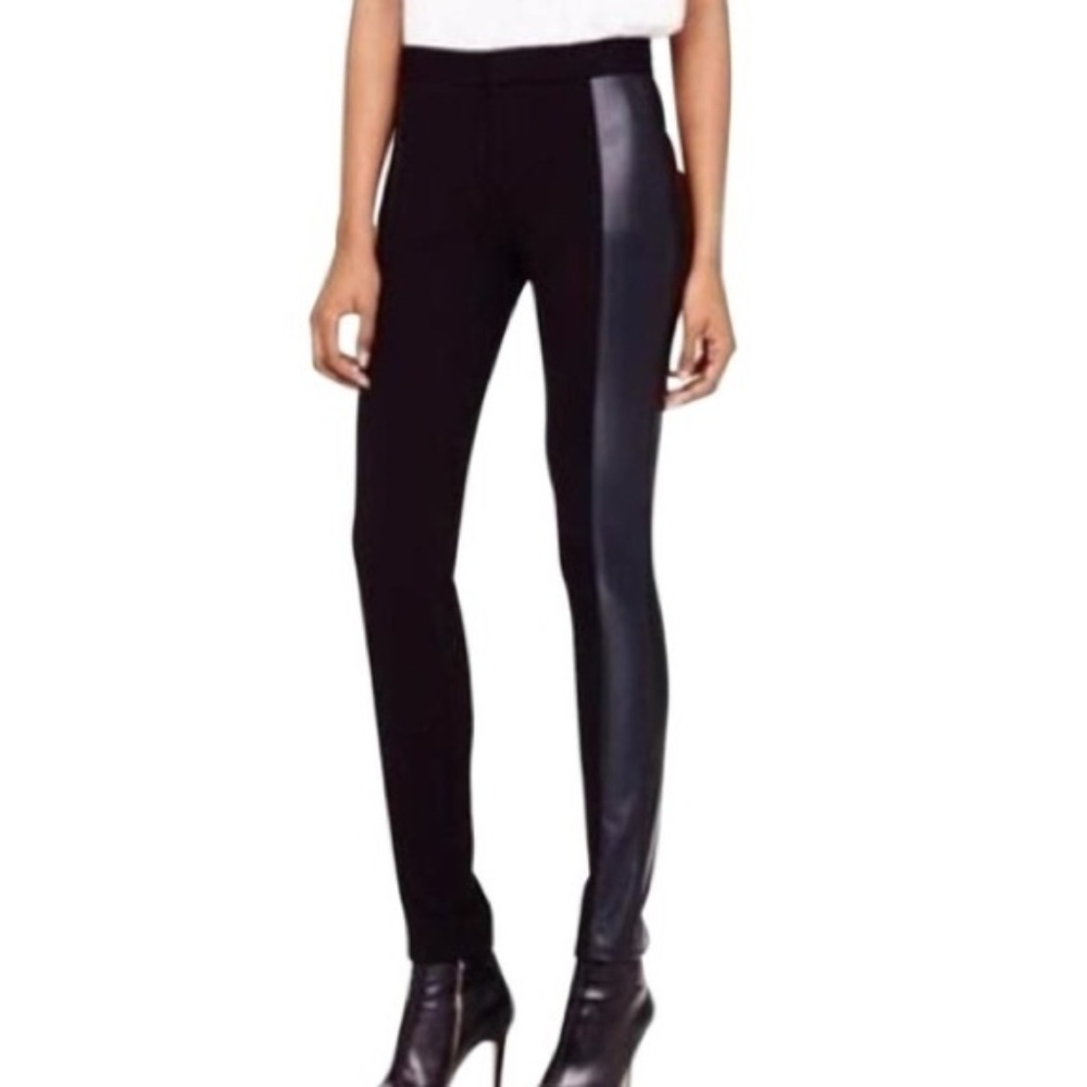 CLUB MONACO ROCHELLE FAUX LEATHER LEGGINGS